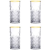 Longdrinkglazen Timeless - 45 cl - set van 4