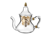 Theepot glas Goud -1.4 liter - hittebestendig