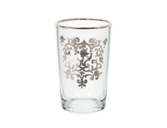 Theeglazen Sahra - Zilver - set van 12