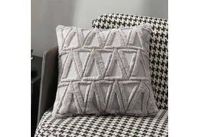 Kussen Palma - 45 cm - Grijs