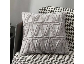 Kussen Palma - 45 cm - Grijs