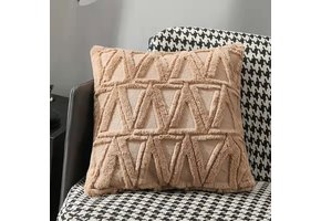 Kussen Palma - 45 cm - Bruin