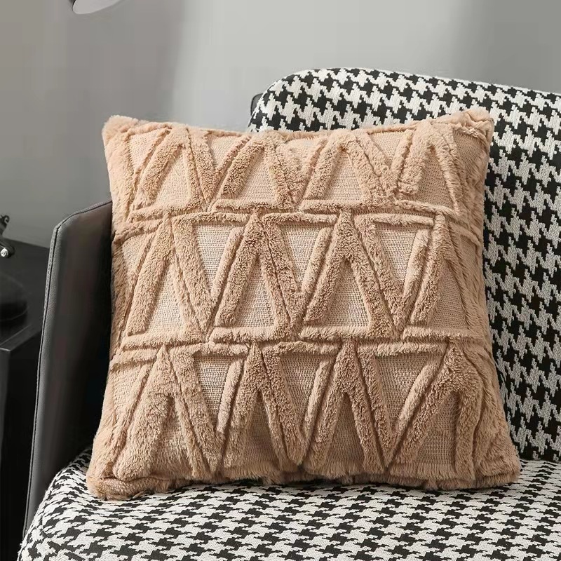 Kussen Palma - 45 cm - Bruin