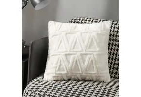 Kussen Palma - 45 cm - Wit