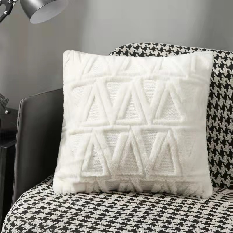 Kussen Palma - 45 cm - Wit