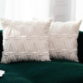 Kussen Palma - 45 cm - Wit