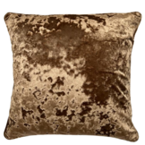 Kussen Diva - Velvet - Goud Bruin