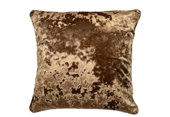 Kussen Diva - Velvet - Goud Bruin
