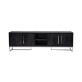 TV-Meubel Black Bonito - visgraat look - 180x40x55cm