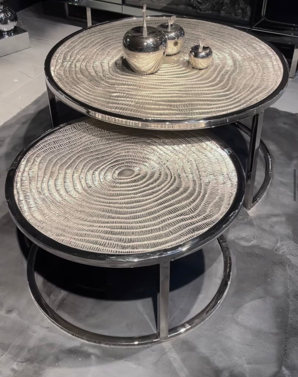 Salontafel Nesting II - Rond - Set van 2