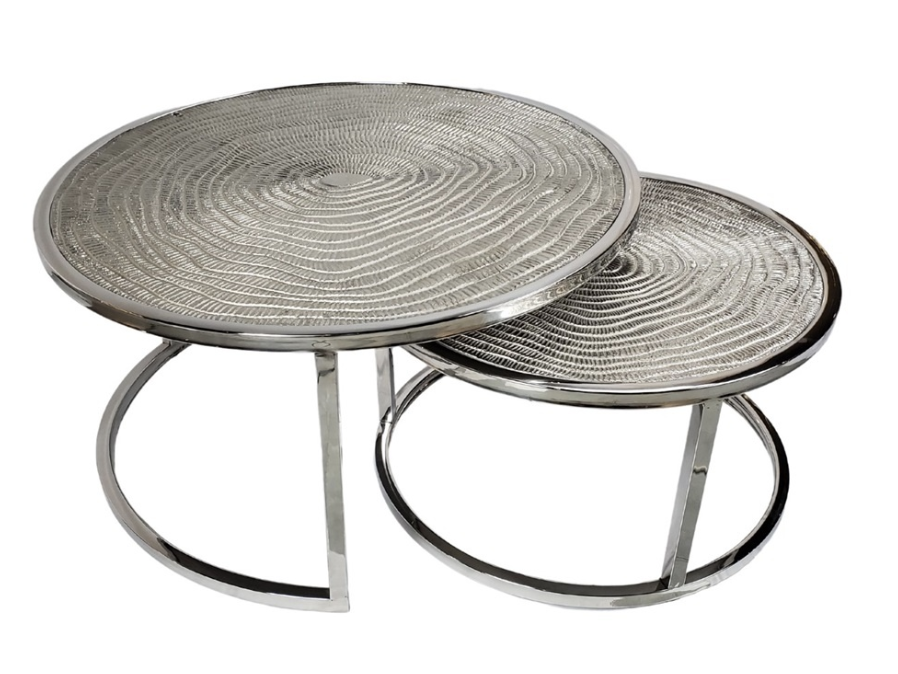 Salontafel Nesting II - Rond - Set van 2