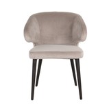 Eetkamerstoel Ankara Taupe  / Zwart