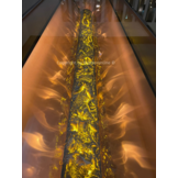 Salontafel met Elektrische Sfeerhaard - Sepia - 130 x 80cm