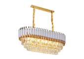 Hanglamp Pearl Ovaal Wit/Goud - Eric Kuster Style