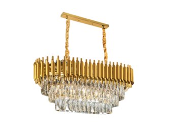 Hanglamp Pearl Ovaal Goud - Eric Kuster Style
