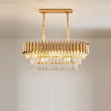 Hanglamp Pearl Ovaal Goud - Eric Kuster Style