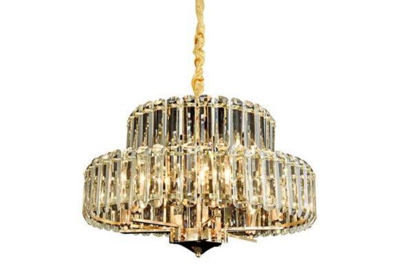 Hanglamp Erfurt - Goud - Rond