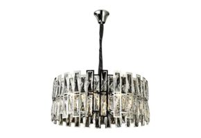 Hanglamp Wiesbaden- Chroom - Rond