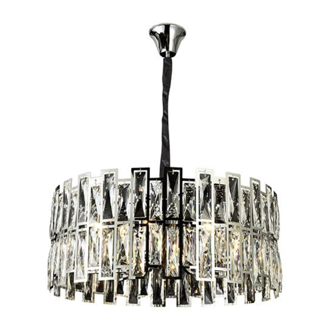 Hanglamp Wiesbaden - Chroom - Rond - Ø60 CM