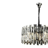 Hanglamp Wiesbaden - Chroom - Rond - Ø60 CM