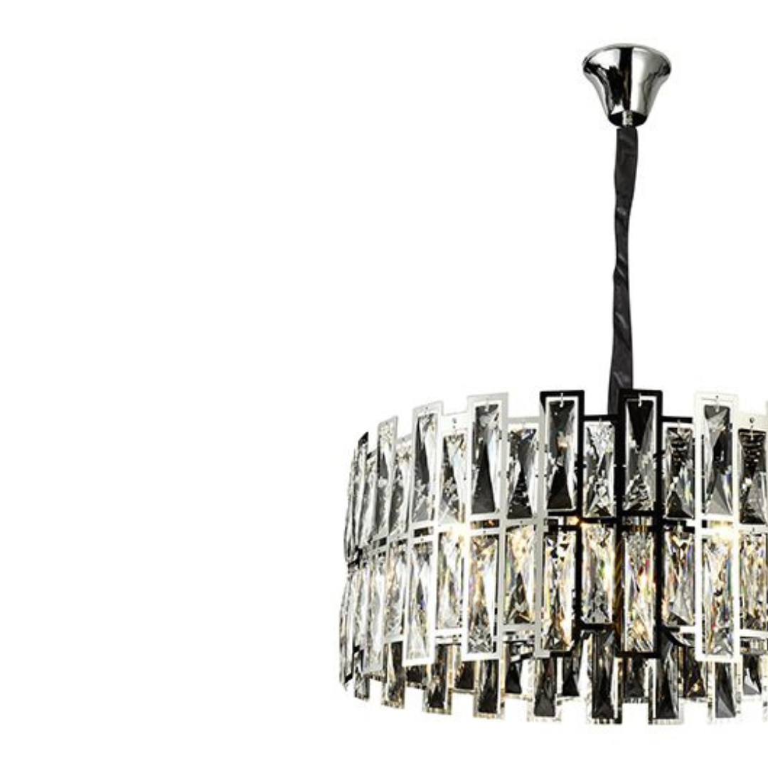 Hanglamp Wiesbaden - Chroom - Rond - Ø60 CM