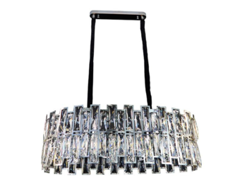 Hanglamp Wiesbaden- Chroom - Ovaal