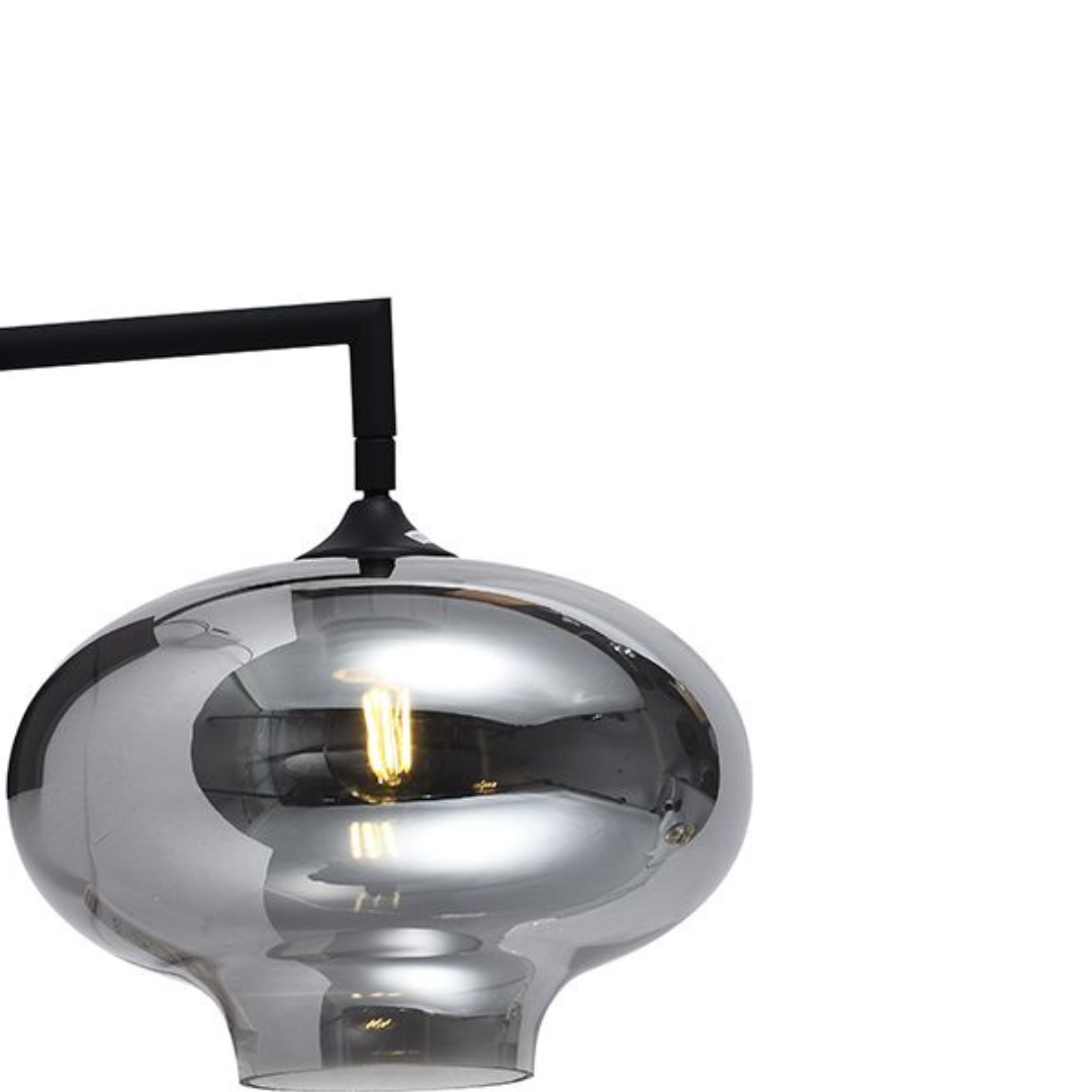Wandlamp - Gotha - Zwart 27 x 37 cm