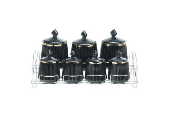 Bricard - Kruidenset -  Zwart-Goud  - 15-delig