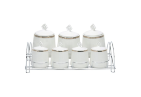 Bricard - Kruidenset - Wit-Goud - 15-delig