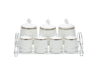 Bricard - Kruidenset -  Wit-Goud  - 15-delig