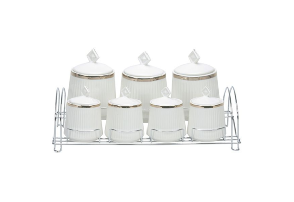 Bricard - Kruidenset -  Wit-Goud  - 15-delig