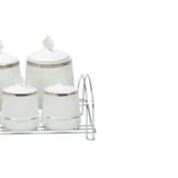 Bricard - Kruidenset - 2804 -  Wit-Goud  - 15-delig