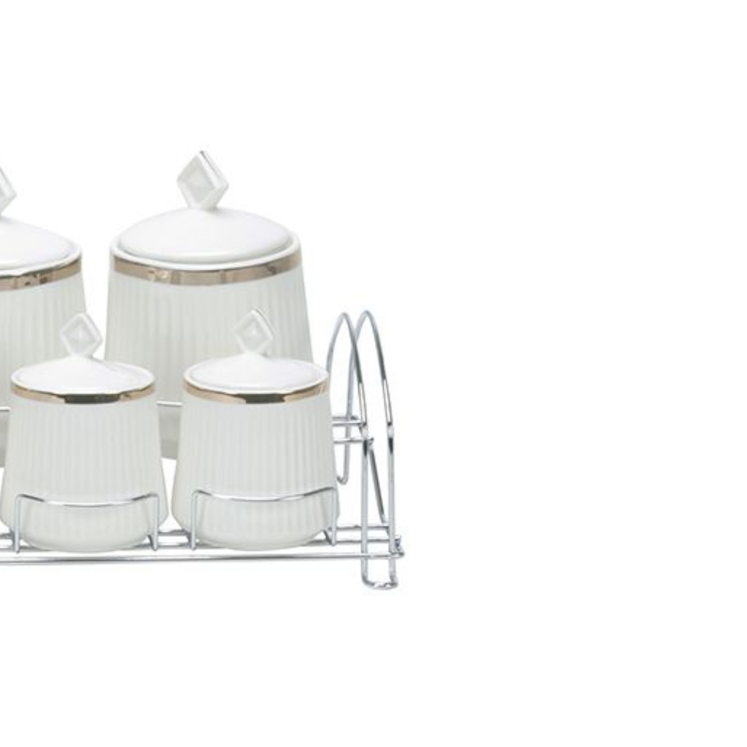 Bricard - Kruidenset - 2804 -  Wit-Goud  - 15-delig