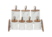 Bricard - Kruidenset -  Wit-Marmer  - 15-delig