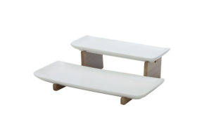 Bricard - Bamboo - Schaaltjes set - 3-delig - Wit