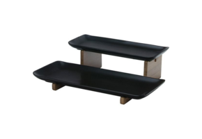 Bricard - Bamboo - Schaaltjes set - 3-delig - Zwart