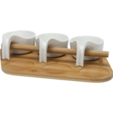 Bricard - 7464 - Bamboo - Schaaltjes set - 7-delig - Wit