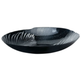 Bricard - Bali - Fruitschaal - Zwart - Zilver - 40cm