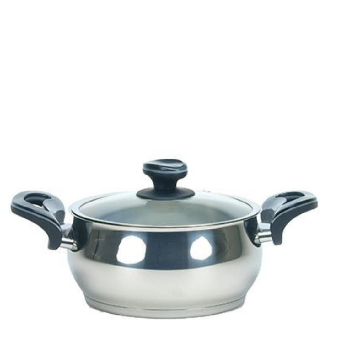 Pannenset - 8 - delig - Zwart  - Sedef