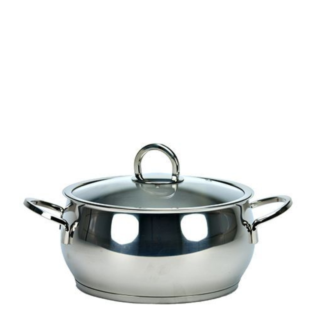 Pannenset - 8 - delig - Zilver  - Sedef