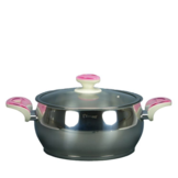 Pannenset- 8 - delig - Rose - Sedef