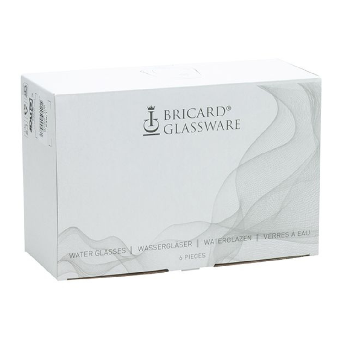 Bricard - Lines - 6-Delig - Goud - Waterglazen