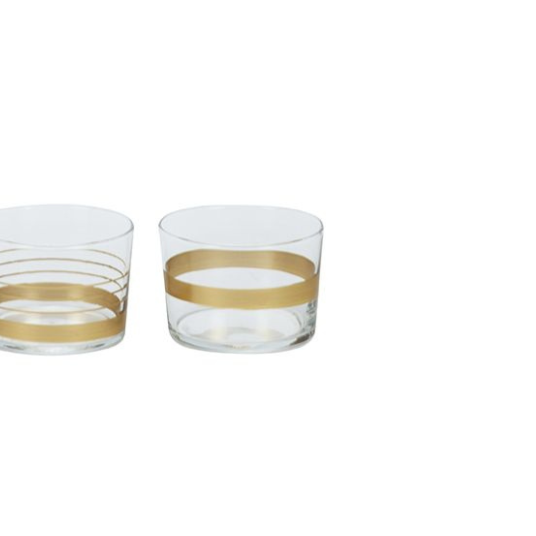 Bricard - Lines - 3-Delig - Goud - Tumblerglazen