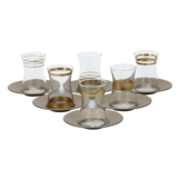 Bricard - Lines - 12 -Delig - Goud - Theeglazen