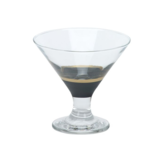 Bricard - Lines - 6-Delig - Zwart/Goud - Ijscoupes