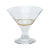 Bricard - Lines - 6-Delig - Wit/Goud - Ijscoupes