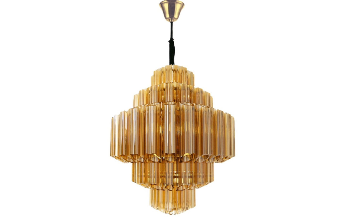 Hanglamp Méline - 50 cm - Goud | 5 laags