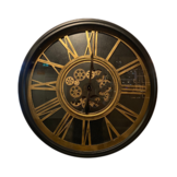 Feras | Wandklok met Radarwerk | 90 cm ø