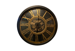 Feras | Wandklok met Radarwerk | 90 cm ø