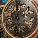 Feras | Wandklok met Radarwerk | 90 cm ø